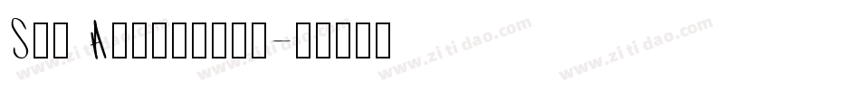 Sci Auralieph字体转换